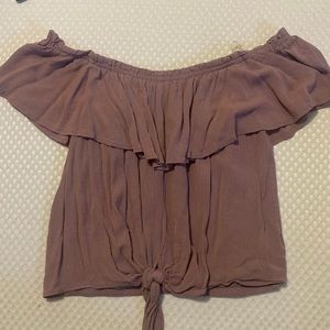 Active USA off the shoulder crop top